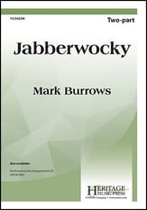 Jabberwocky Two-Part choral sheet music cover